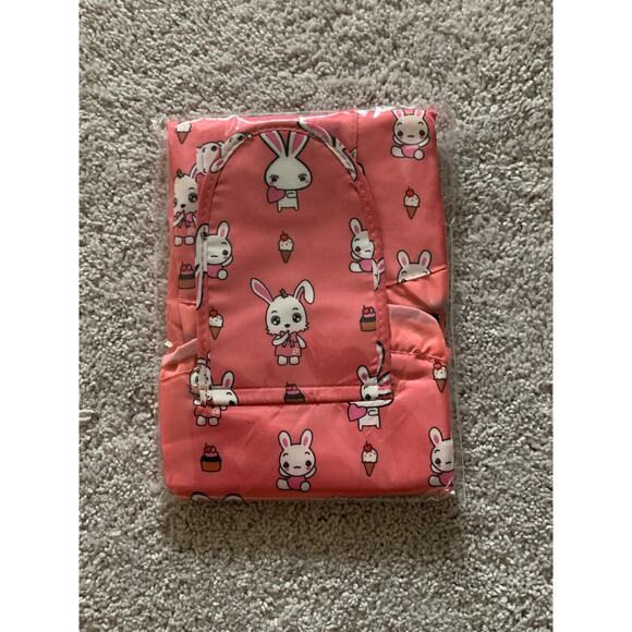 Cosmetic/ toy catch all bag- Orange bunny - Picture 1 of 8